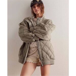 Free People Juno Bomber Jacket